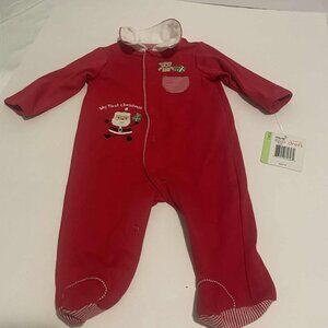 Baby Girl-3 months Long Sleeve Jumper-Christmas-My First Christmas NWT